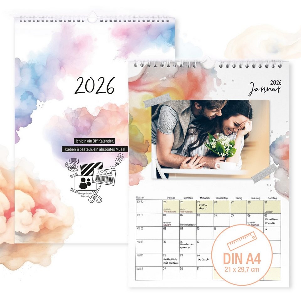 Kalender Selbst Bedruck Nachhaltig