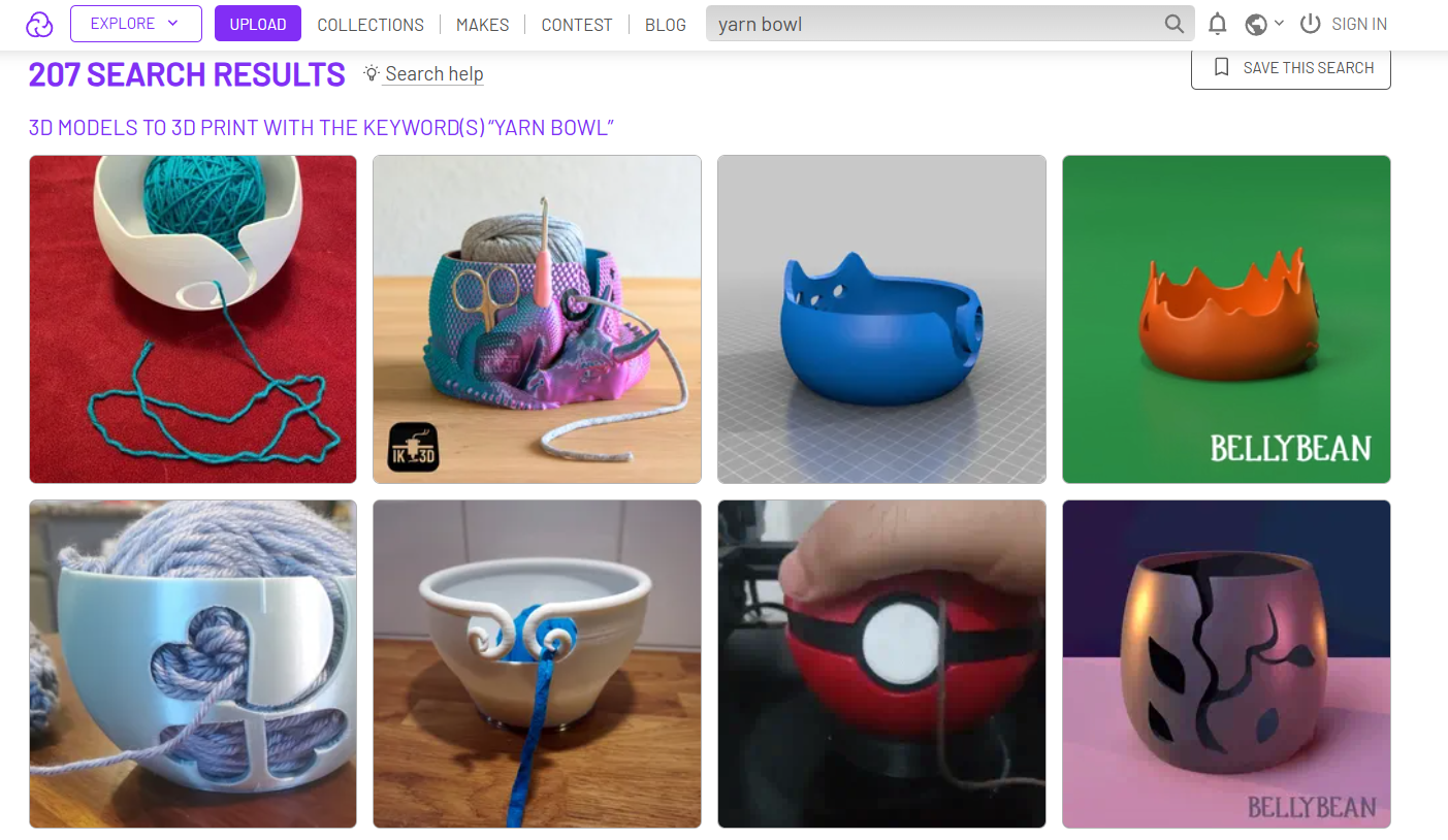 Thingiverse 3D Vorlagen Kostenlos