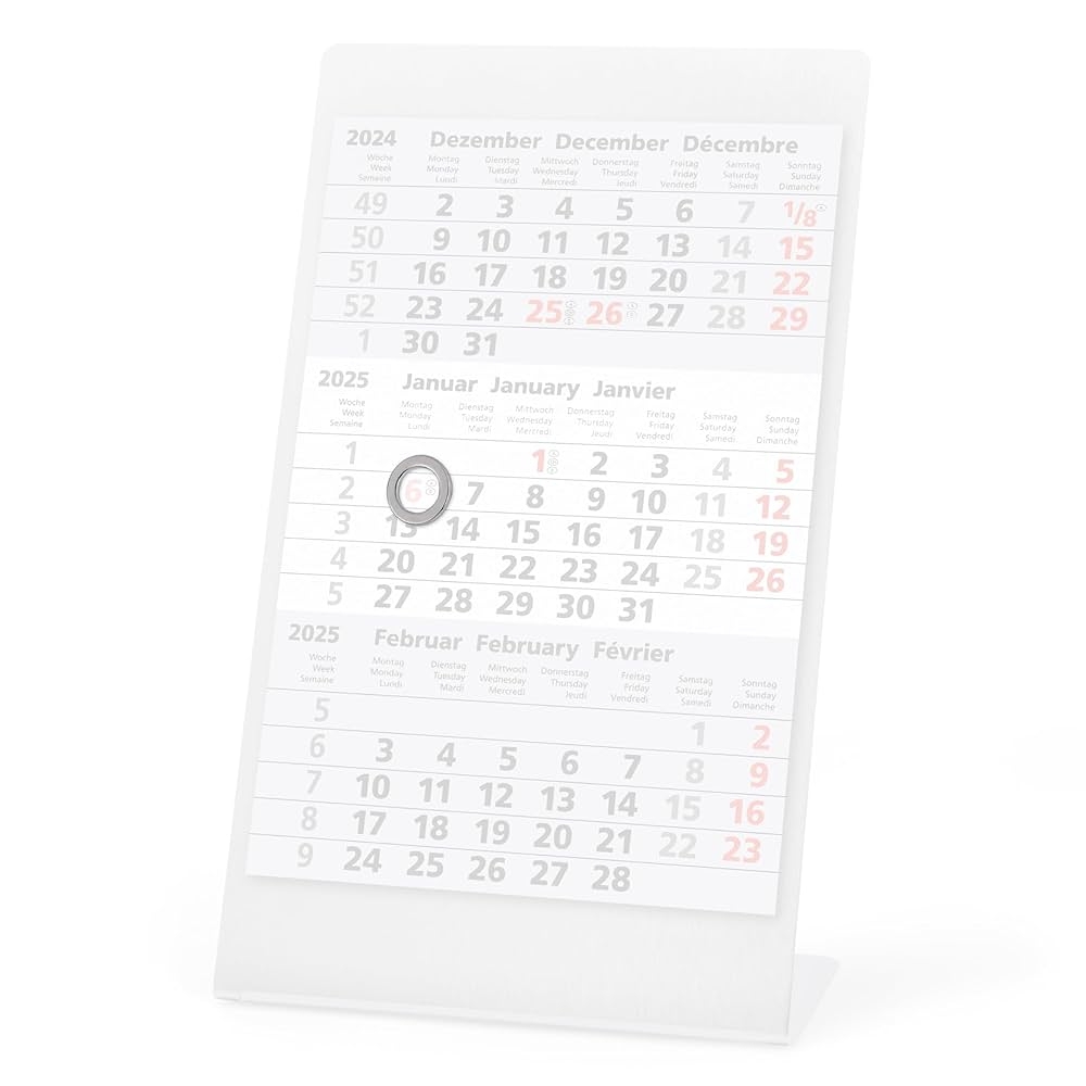Truento Tagesschieber Magnetisch Magnetring Ringmagnet Datumsweiser F r Tischkalender Edelstahl Geb rstet Amazon de B robedarf Schreibwaren