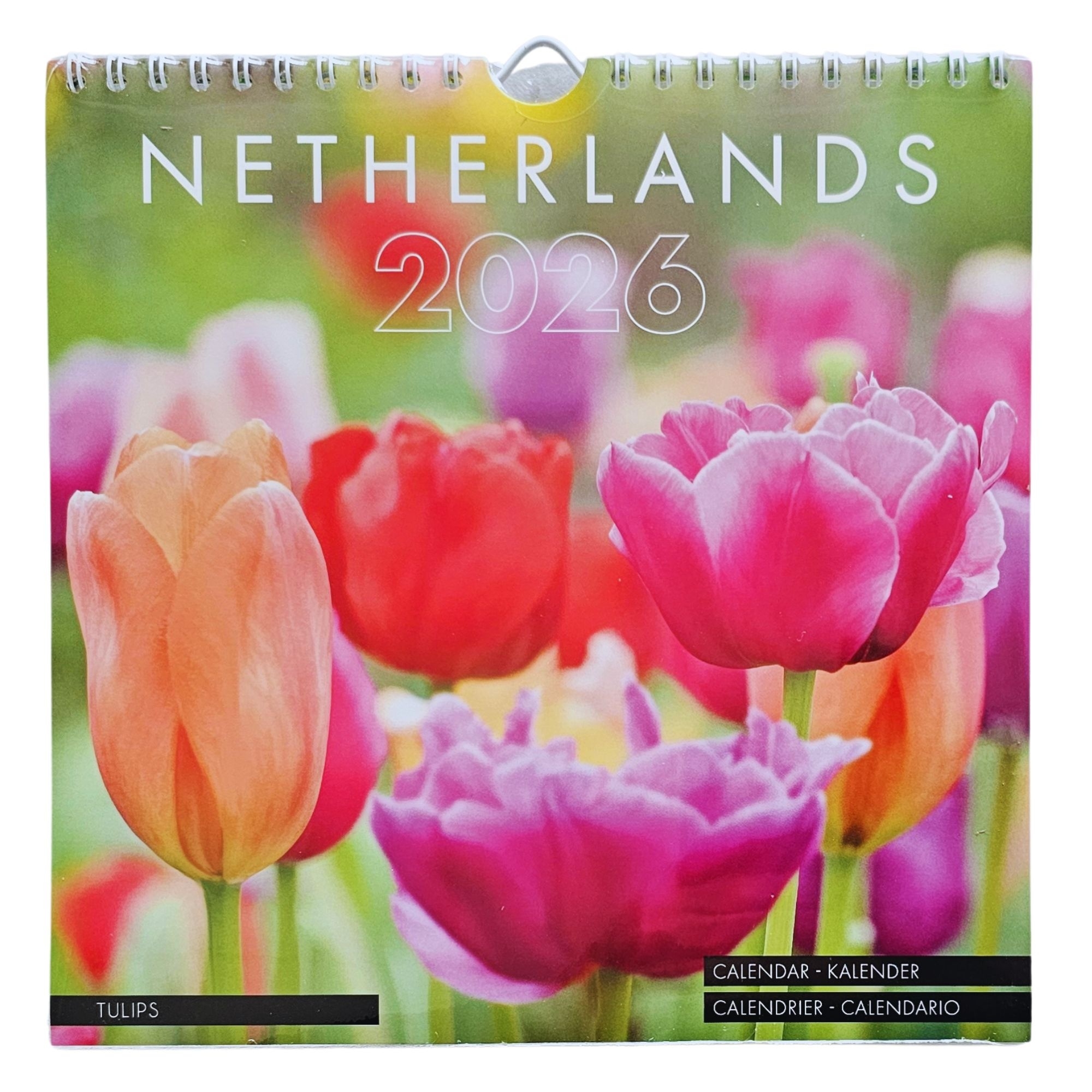 Typical Dutch Gifts Dutch Tulips Wall Calendar 2026 Typical Dutch Online Holland Souvenirshop