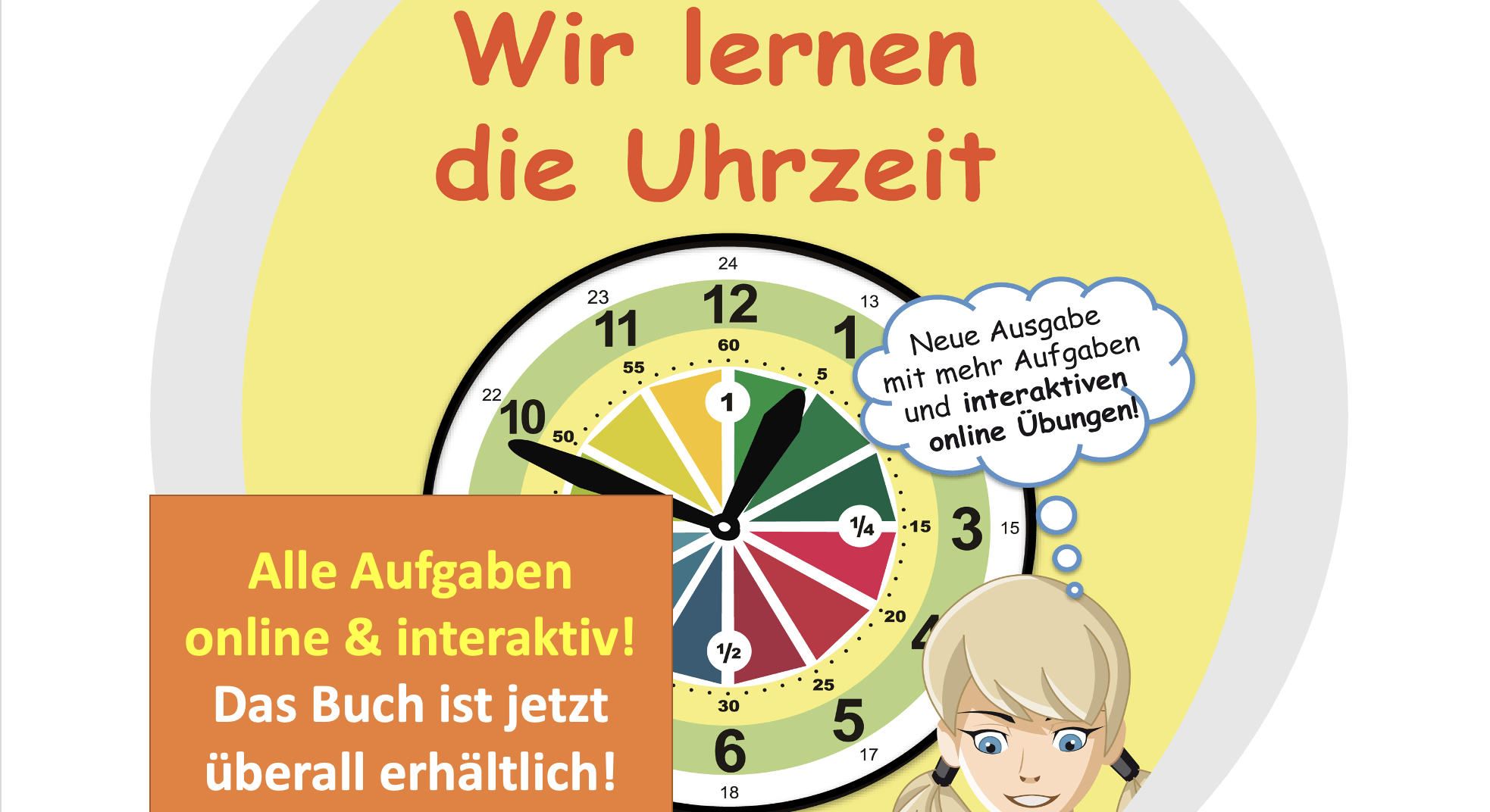 Uhrzeit Lesen Lernen Arbeitsblätter Digital