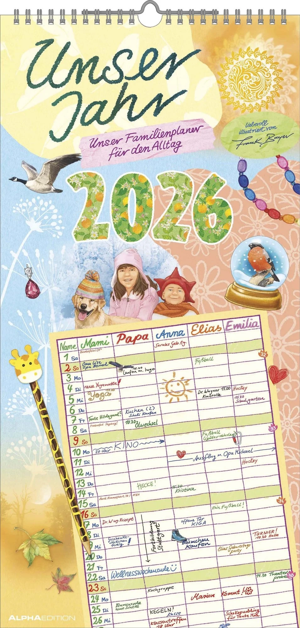 Unser Jahr Unser Familienplaner F r Den Alltag 2026 Familien Timer Termin Planer Kinder Kalender Familien Kalender 22x45 Kaufen Unser Jahr Unser Familienplaner F r Den Alltag 2026 Familien Timer Termin Planer Kinder Kalender Familien Kalender 22x45 Kaufen