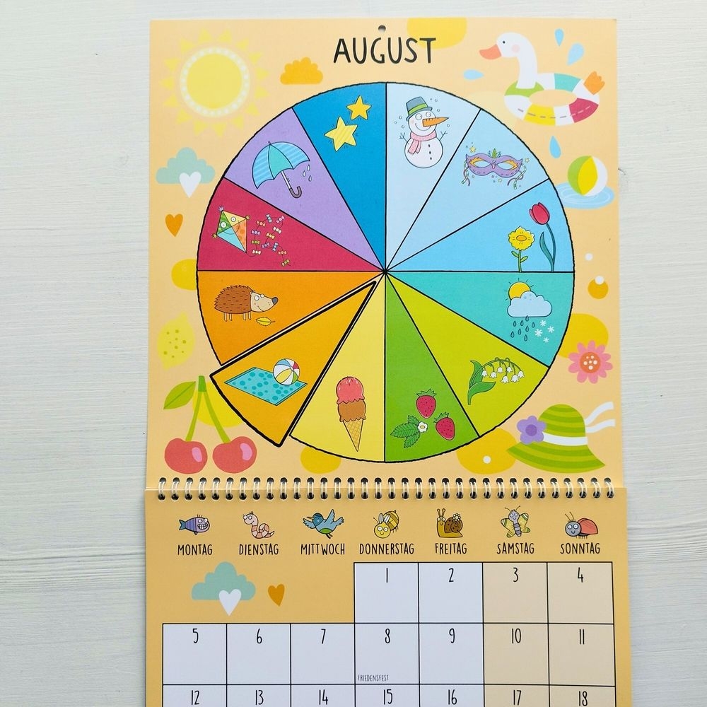 Unser Kinder Lernkalender 2024 2025 9783834665157