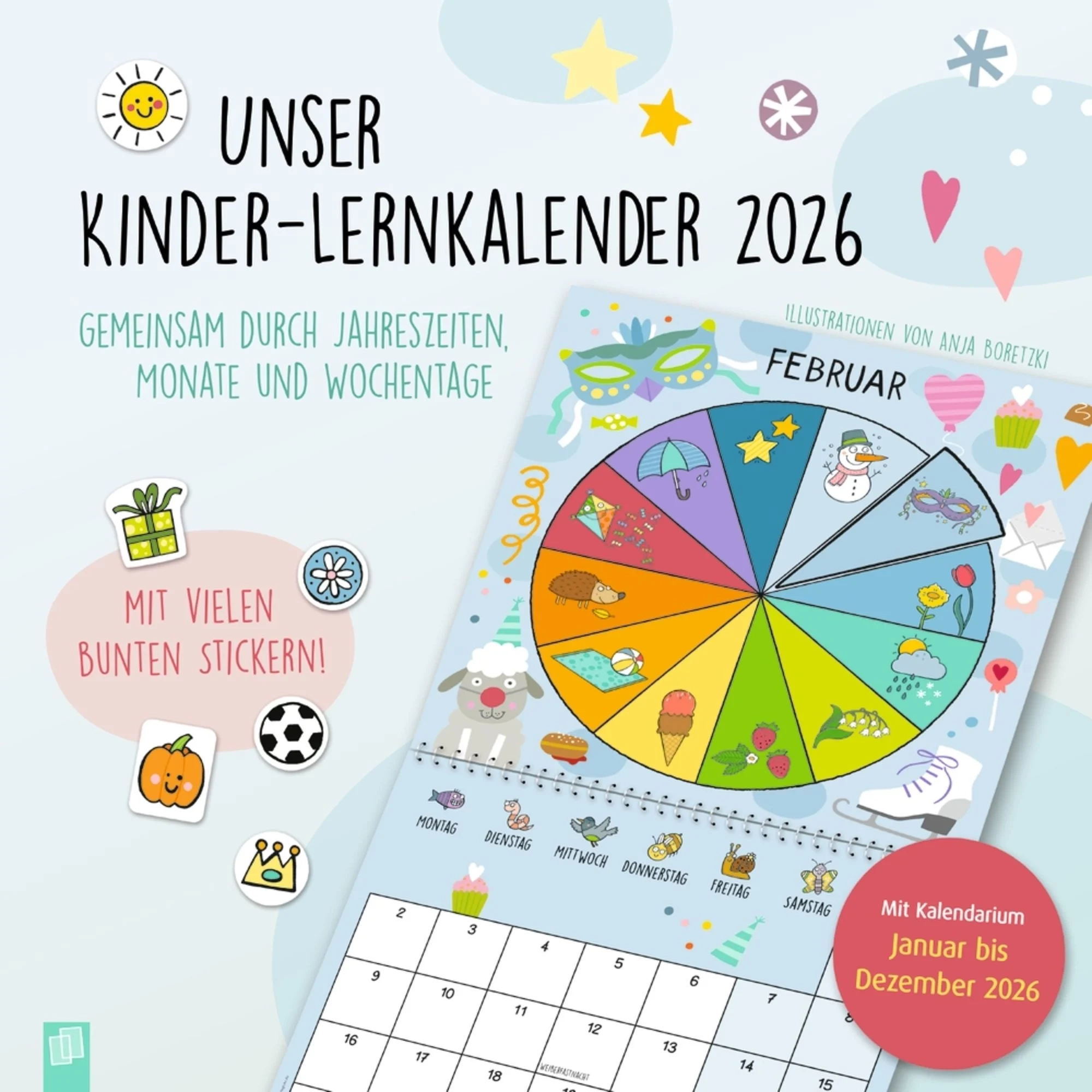 Unser Kinder Lernkalender 2026 Kaufen