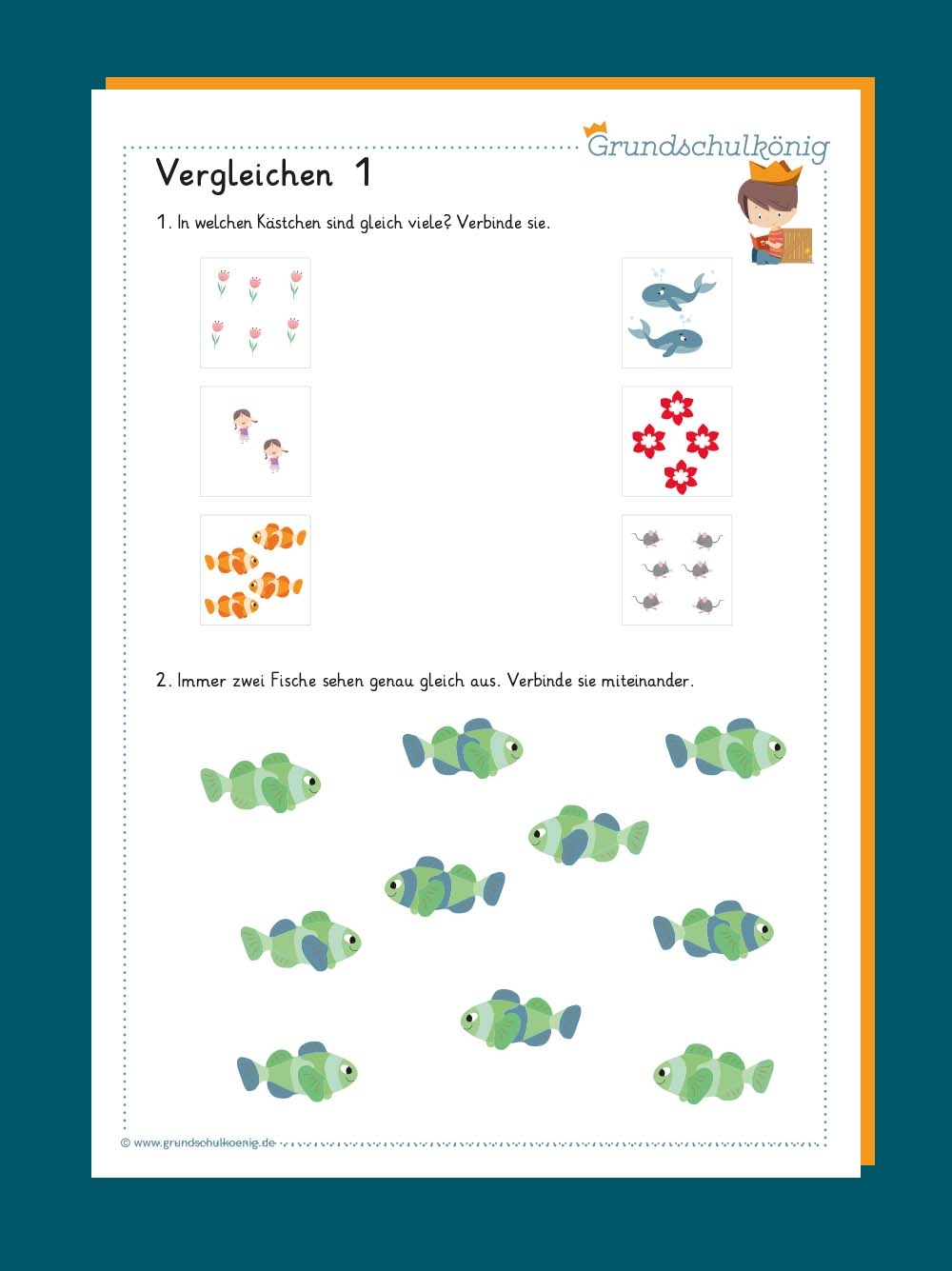 Vergleichen Und Unterschiede Erkennen