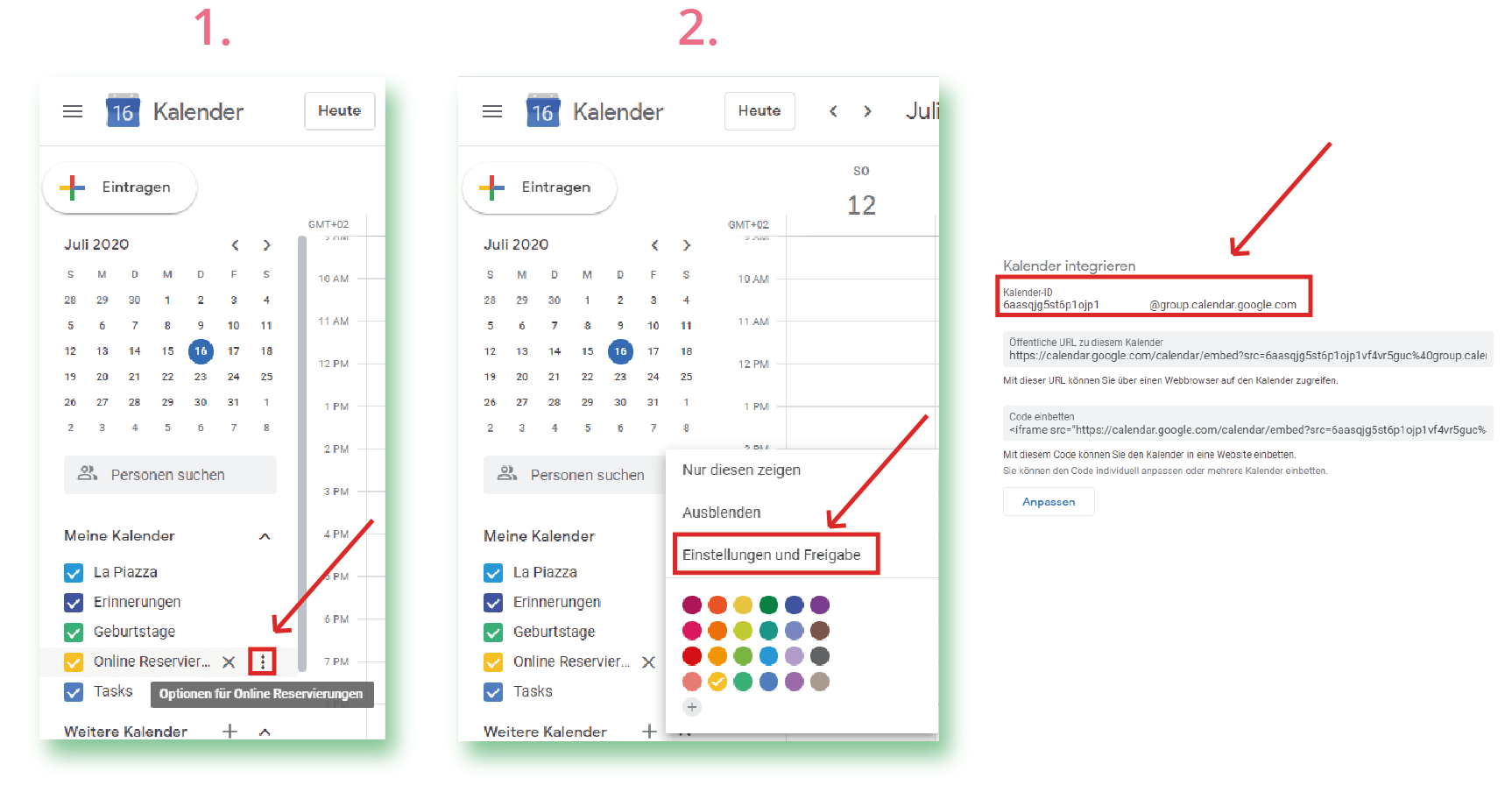 Virtuelle Reservierung Wie Nutze Ich Den Google Kalender Effektiv 