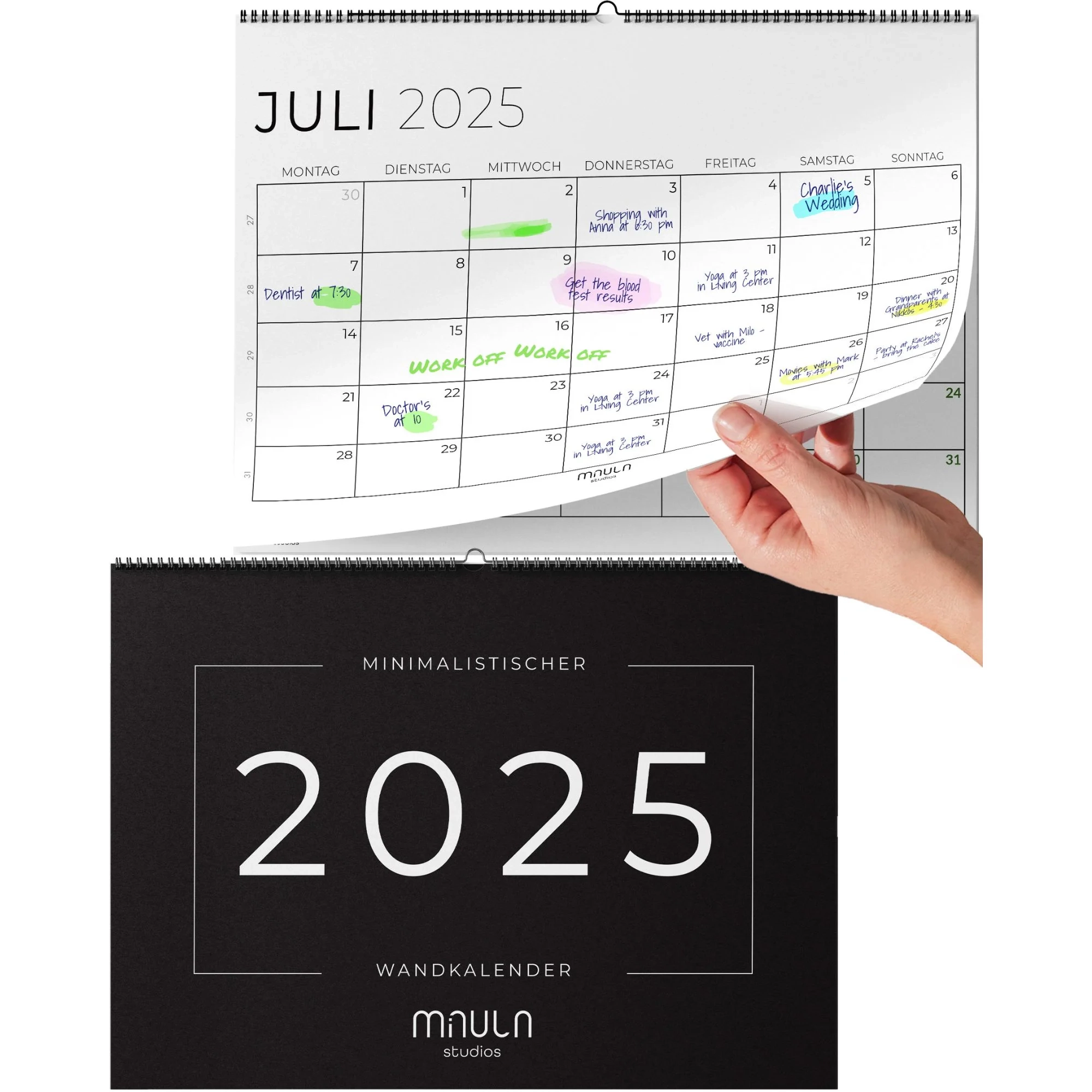 Kalender 2025 Querformat