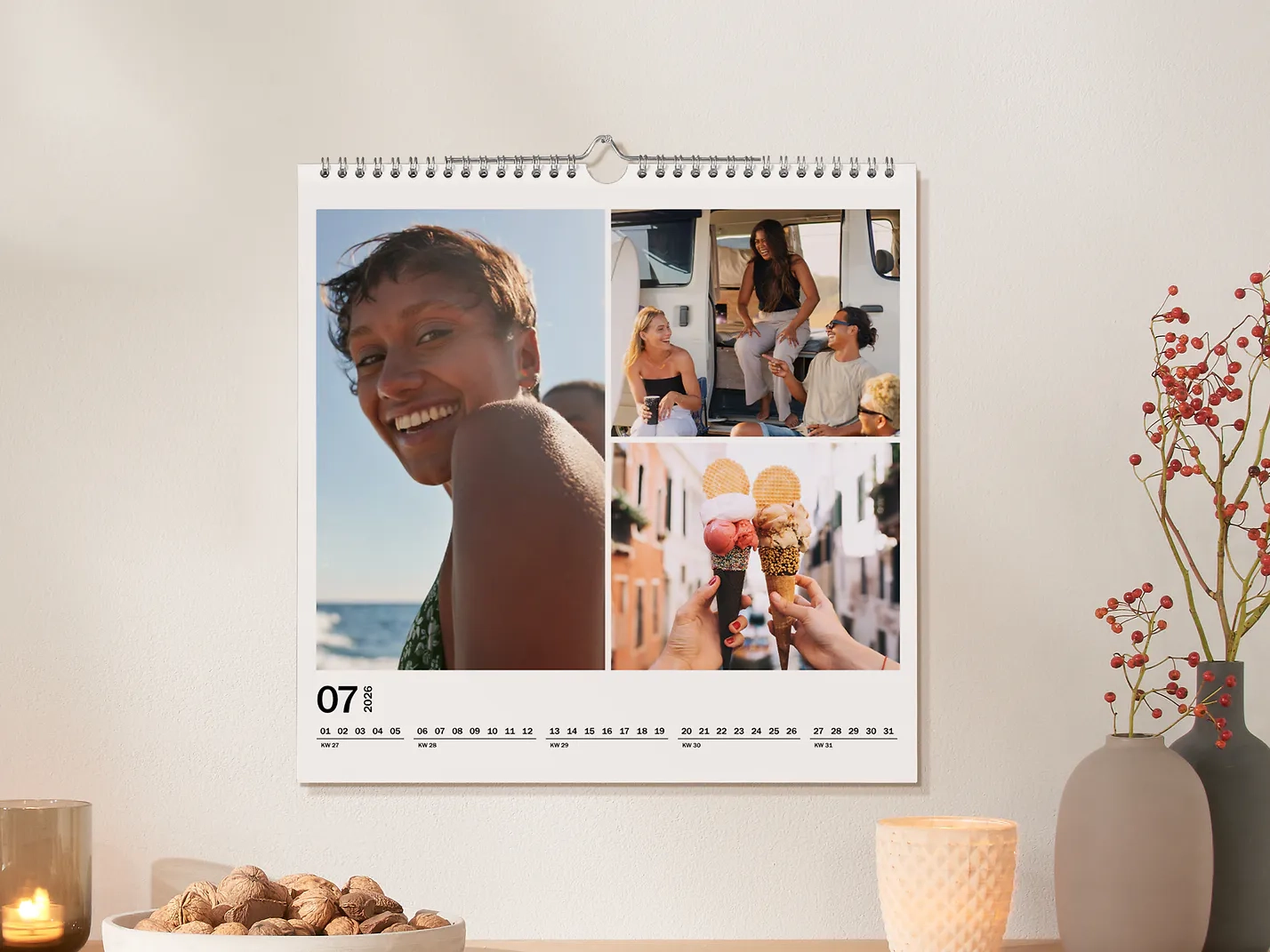 Wandkalender 2026 Selbst Gestalten Pixum DE