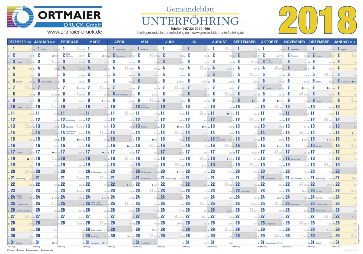 Wandkalender Auf PDF