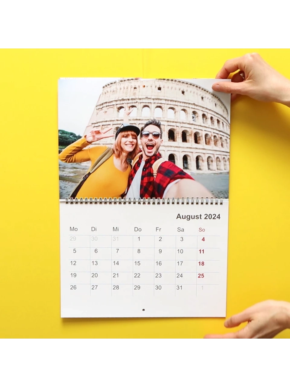 Wandkalender Selbst Gestalten Mit Fotos ORWO