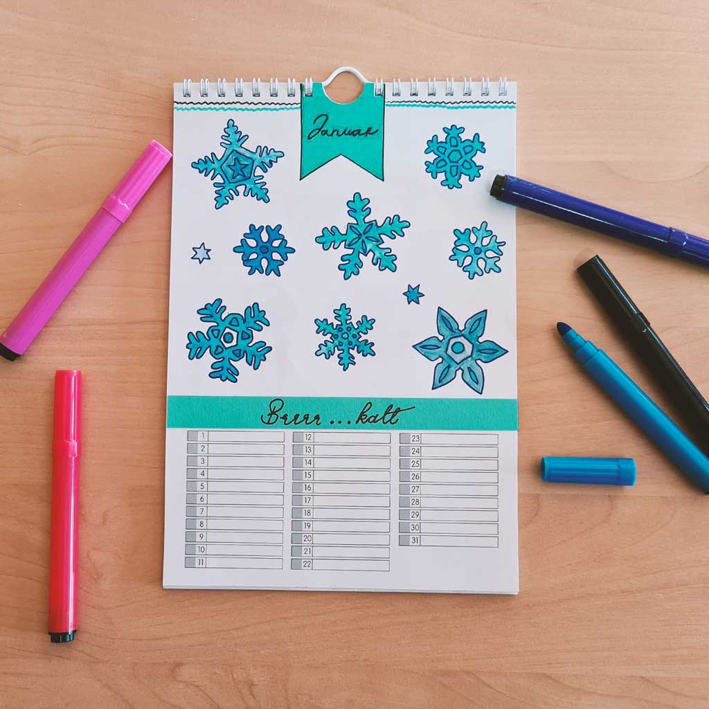 Kalender Selber Binden