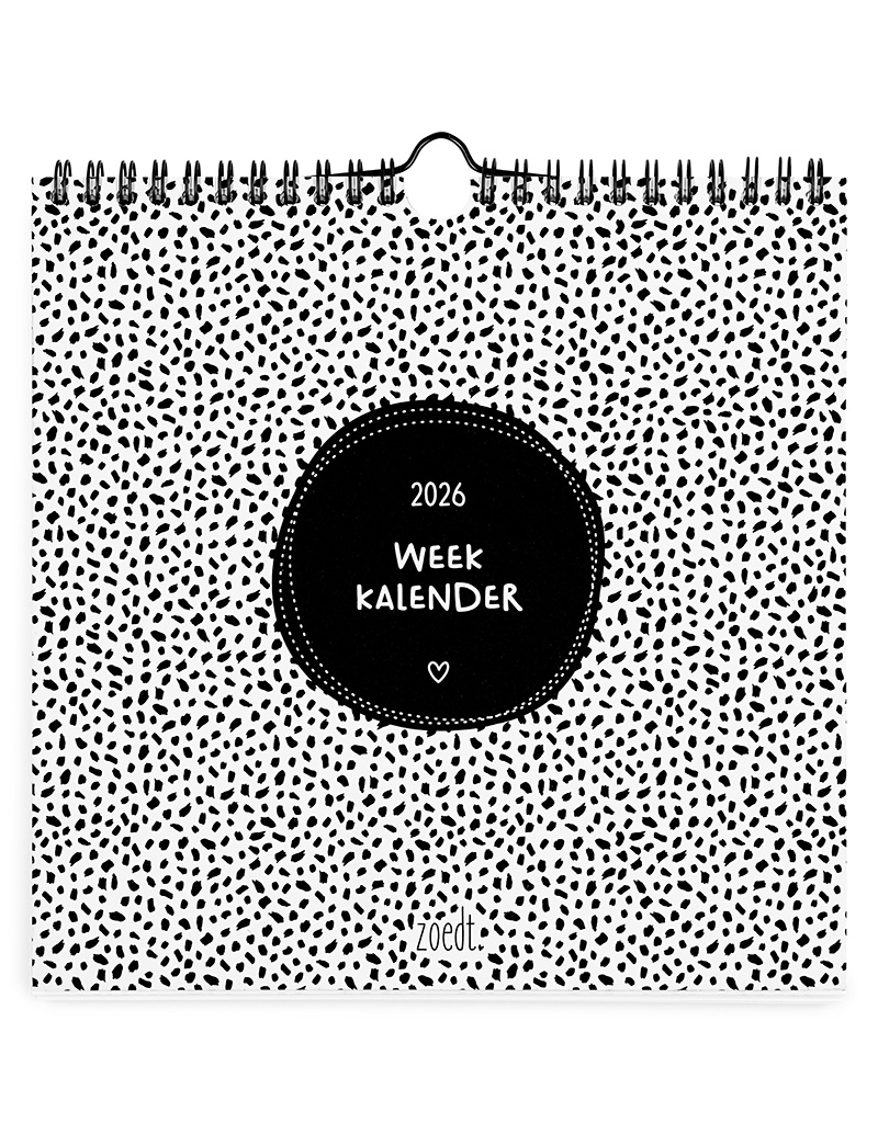 Kalender Weeknummers 2026