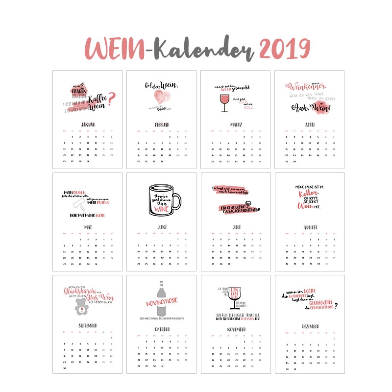 Kalender 2019 Bilder Zum Ausdrucken Kalender 2019 Bilder Zum Ausdrucken