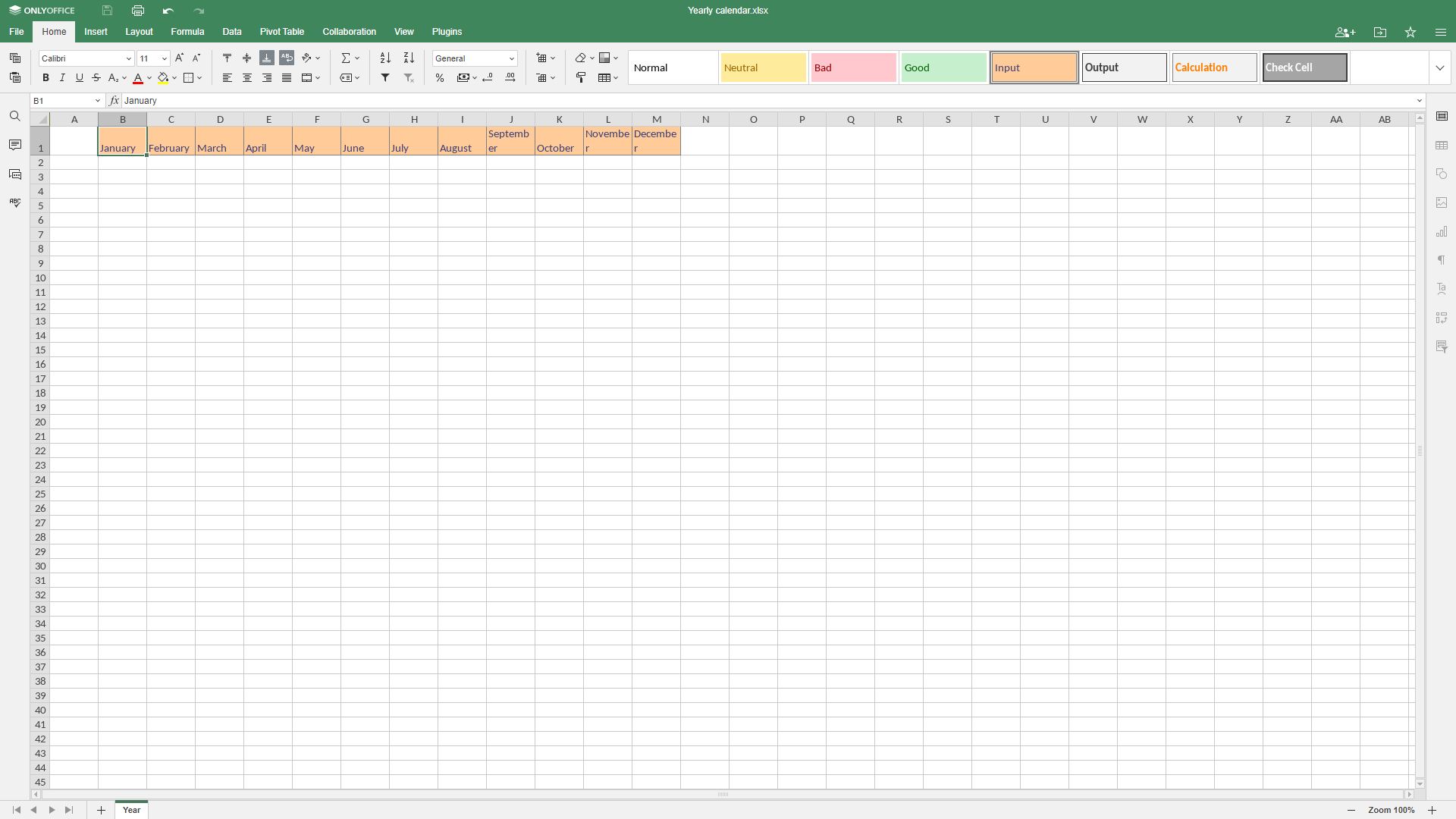 Wie Kann Man Excel Kalender Erstellen ONLYOFFICE Blog