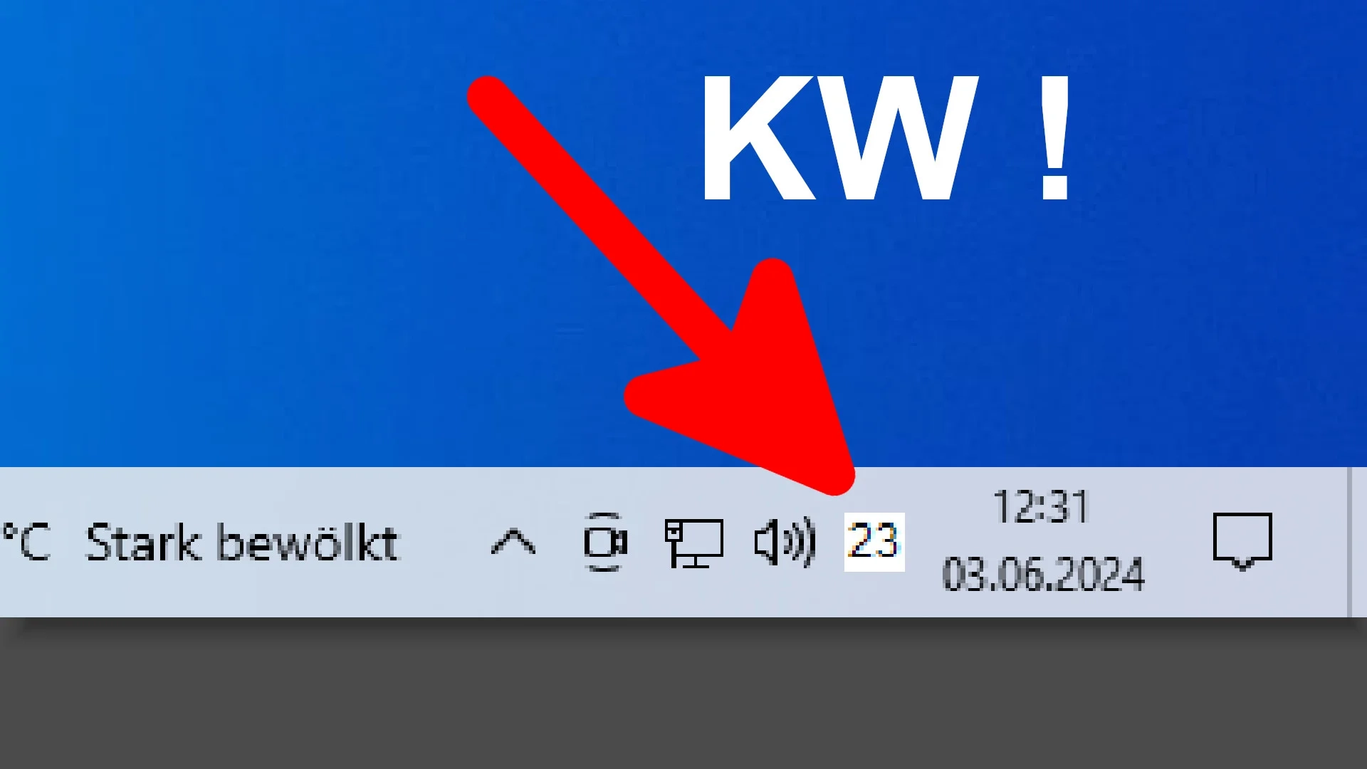 Windows 10 11 Kalenderwoche KW In Taskleiste Anzeigen