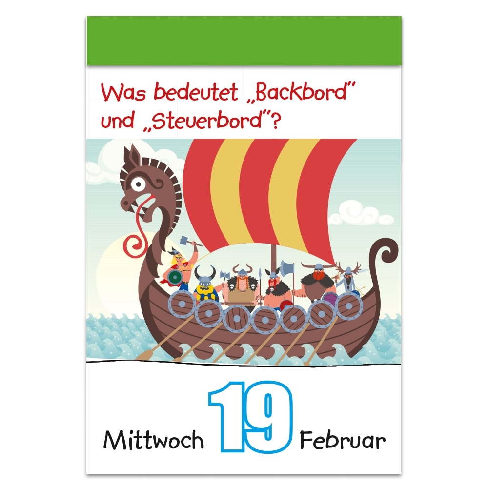 Tischkalender Wissen Kinder