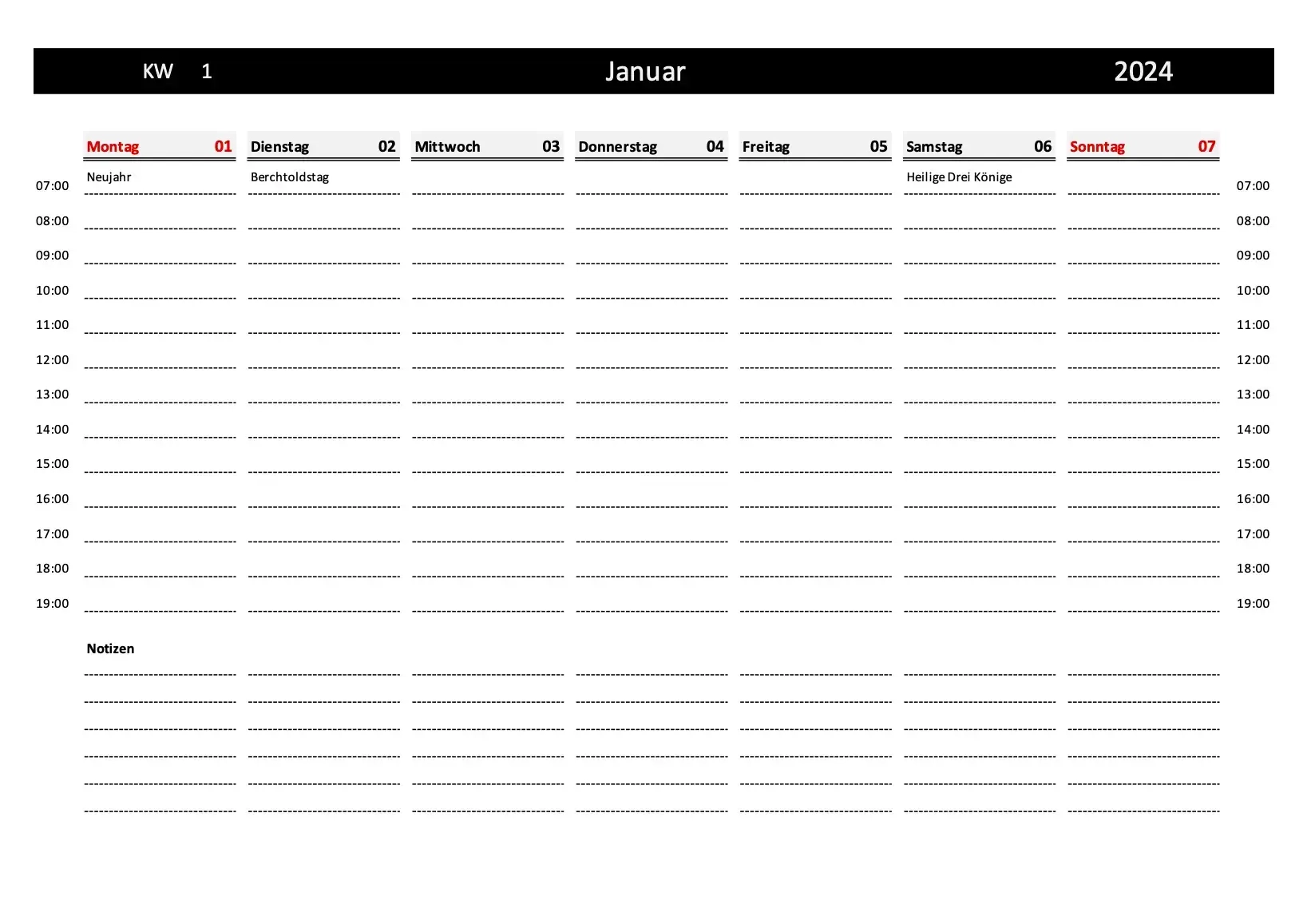 Kalender A4 Zum Ausdrucken 2024