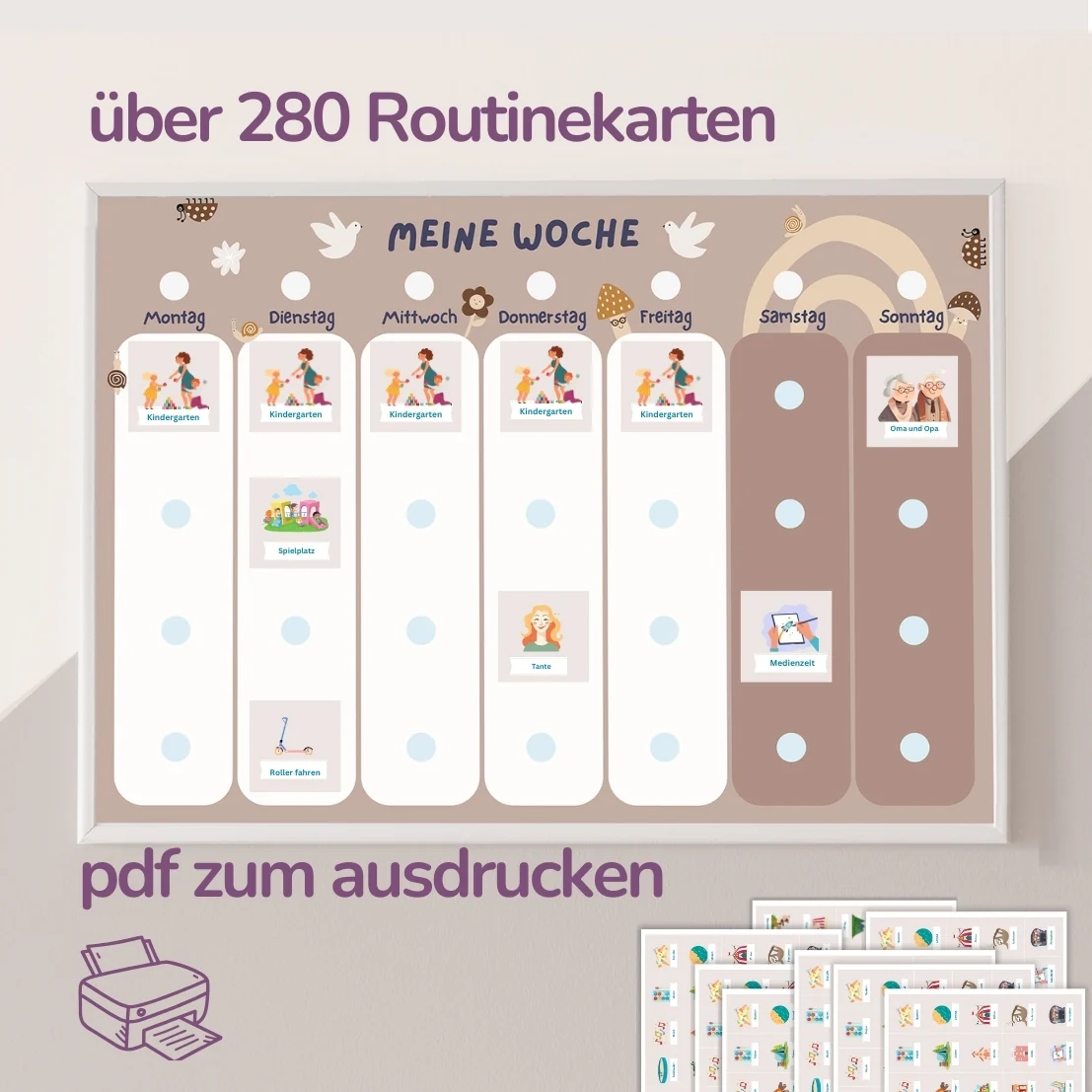 Wochenkalender Fuer Kinder Zum Ausdrucken Wochenkalender Fuer Kinder Zum Ausdrucken