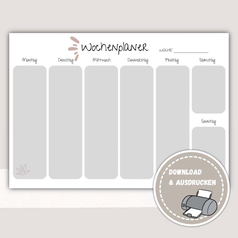 Wochenplan Wochenplaner Zum Ausdrucken Pdf Download Wochenplan Zum Ausdrucken Printables Druckvorlage Immerw hren Wochenplan Wochenplaner Zum Ausdrucken Pdf Download Wochenplan Zum Ausdrucken Printables Druckvorlage Immerw hren