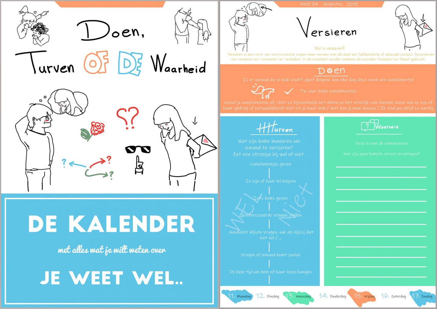 Kalender Maken Pinterest