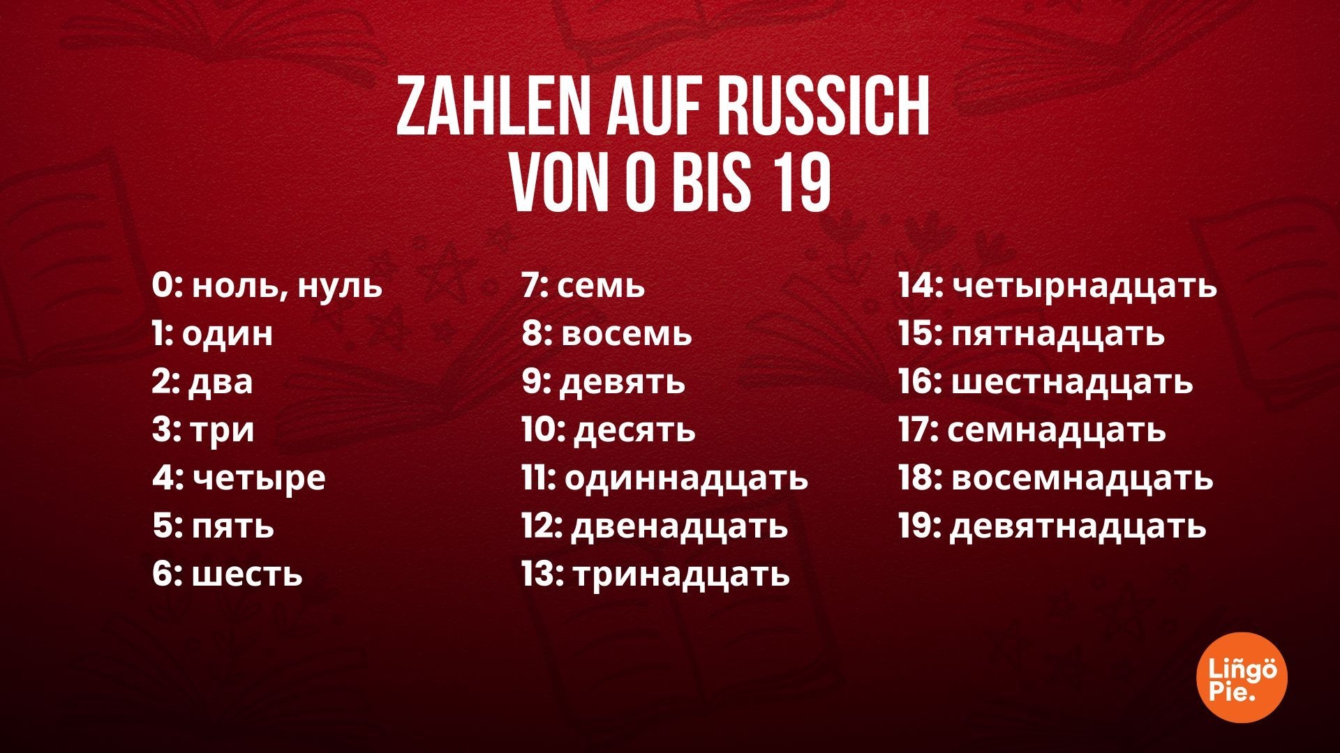 Zahlen Auf Russisch Der Ultimative Leitfaden 2025 
