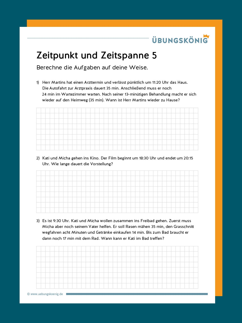 Arbeitsblätter Zeit Umrechnen Klasse 5
